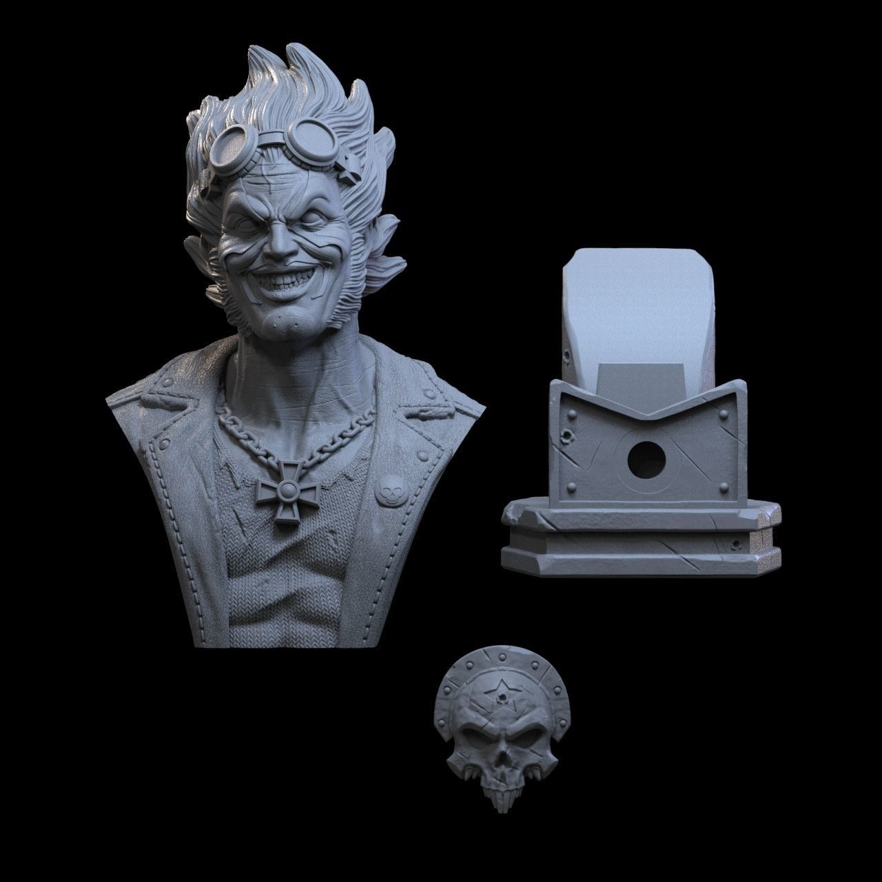 LOBO DC COMICS 3D print model_6