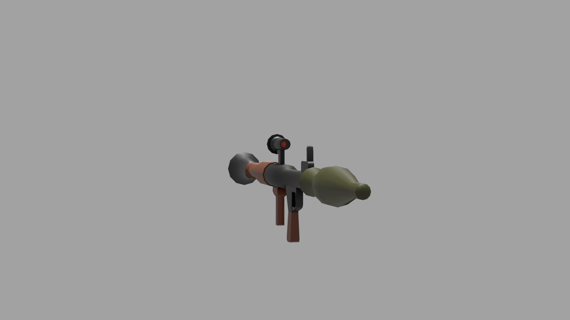 Weapons gun collection  Low-poly 3D model_21