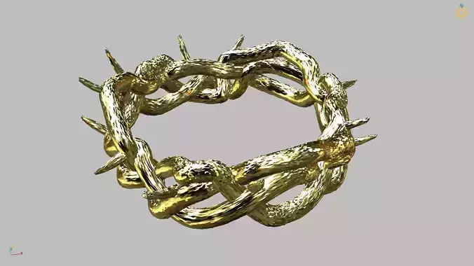 Jesus Crown of Thorns 3D print model