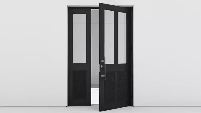 Aluminium door 132
