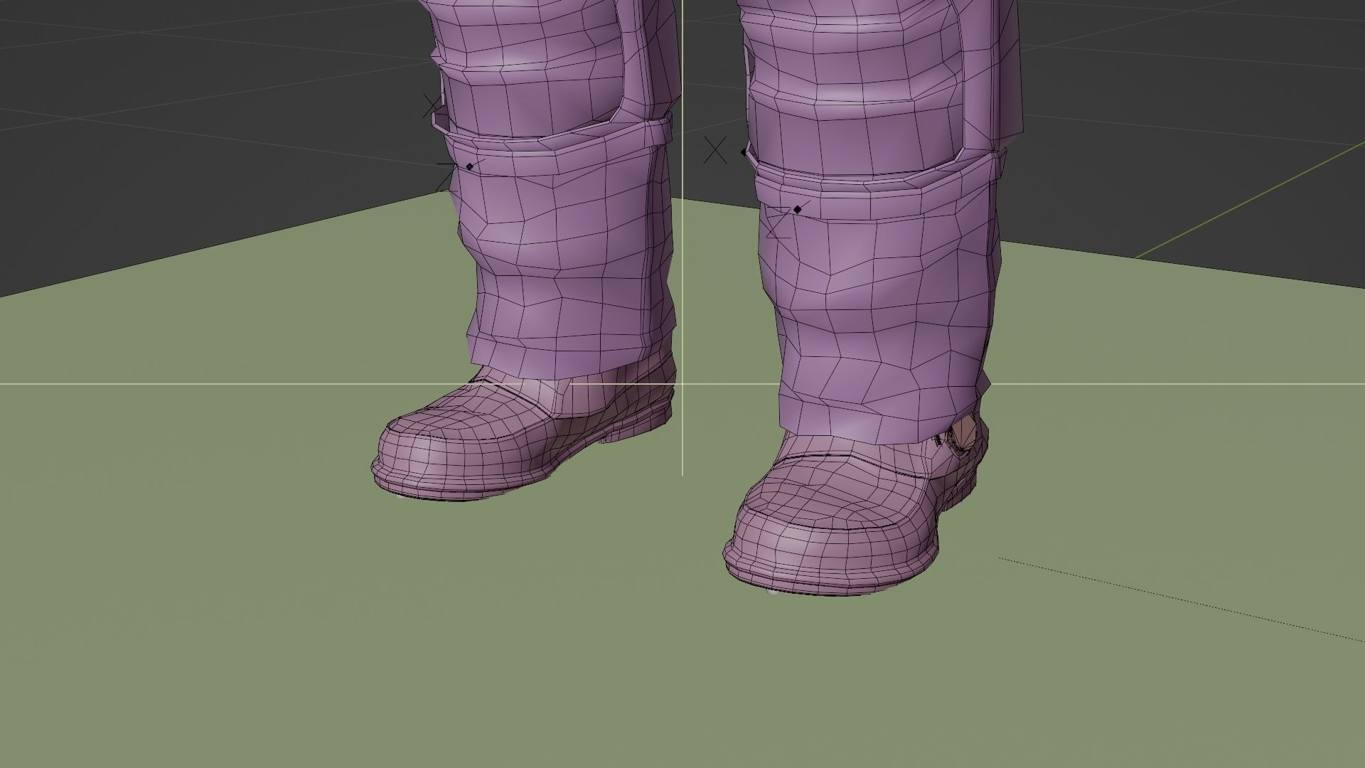 Axiom AxEMU Spacesuit Rigged Low-poly 3D model_31