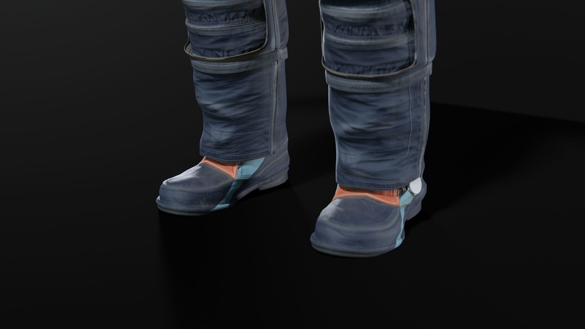 Axiom AxEMU Spacesuit Rigged Low-poly 3D model_15