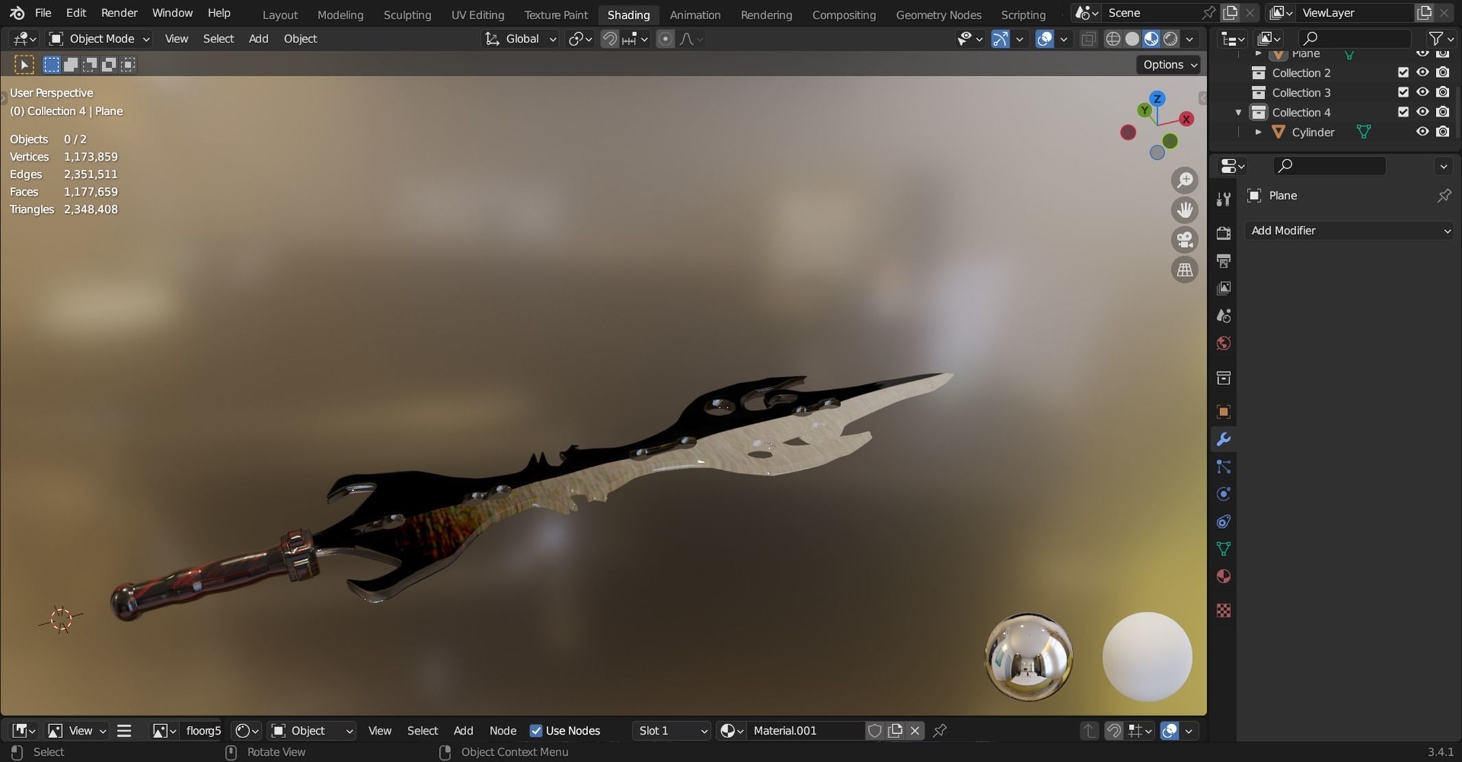 amazing sword 3D model_3