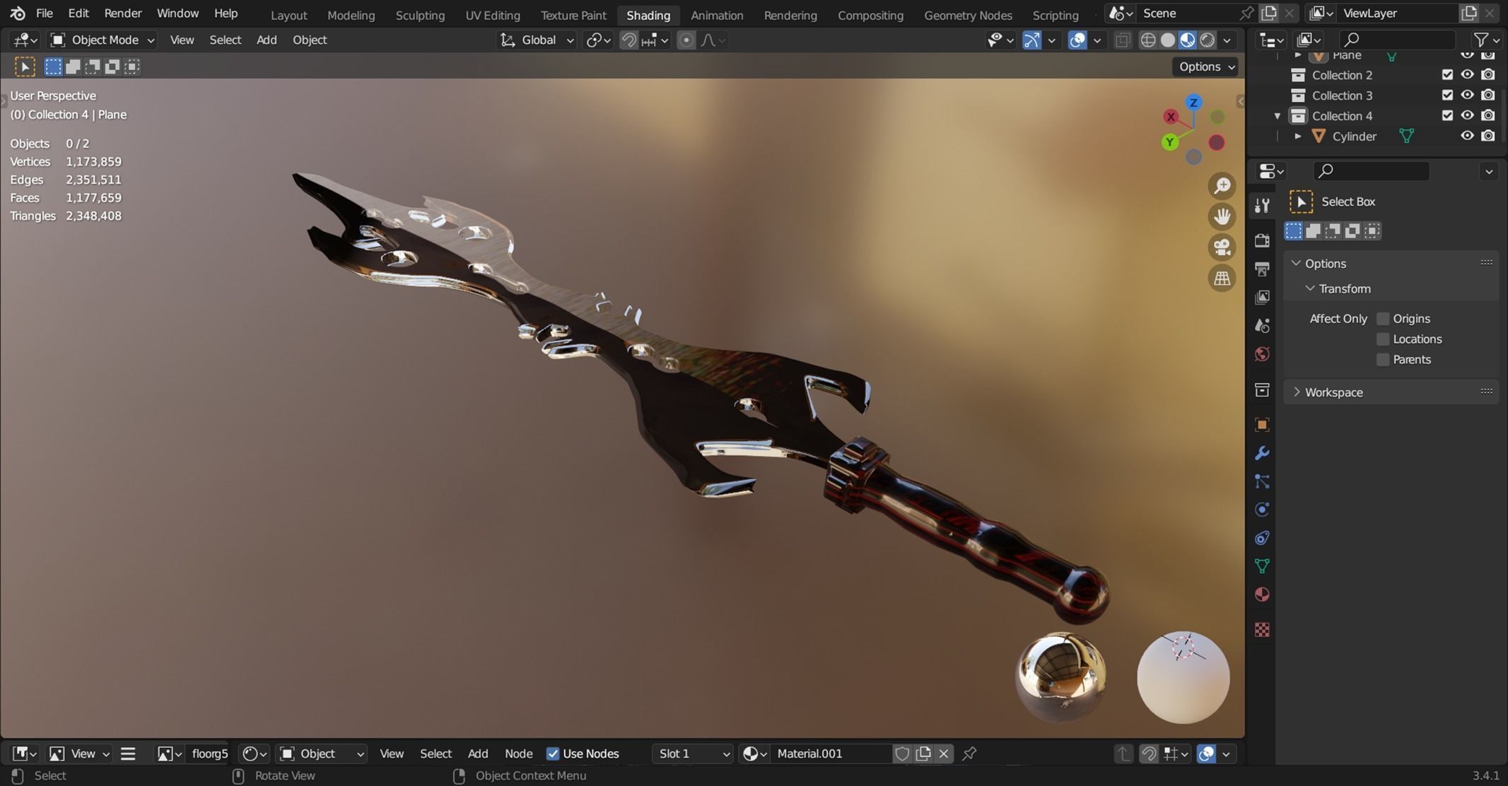 amazing sword 3D model_7