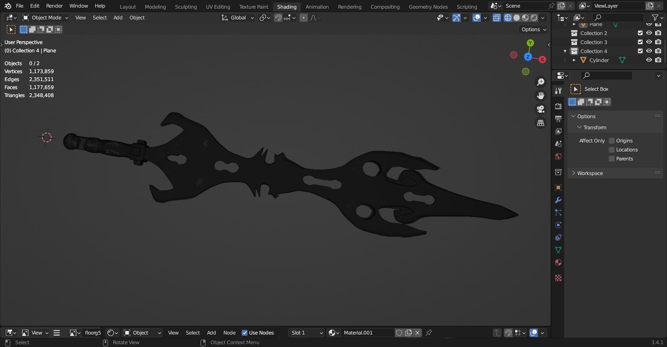 amazing sword 3D model_1