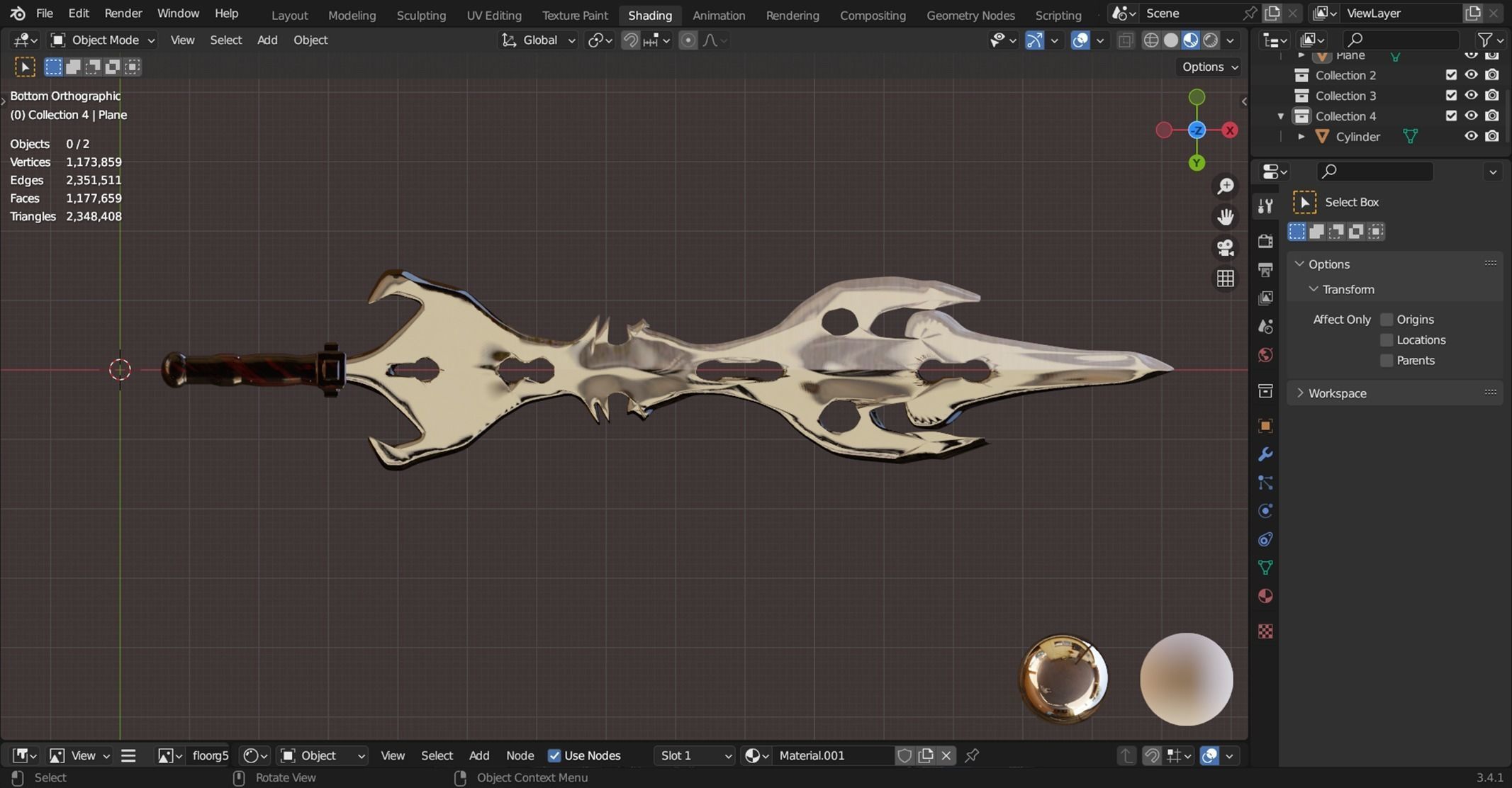 amazing sword 3D model_6