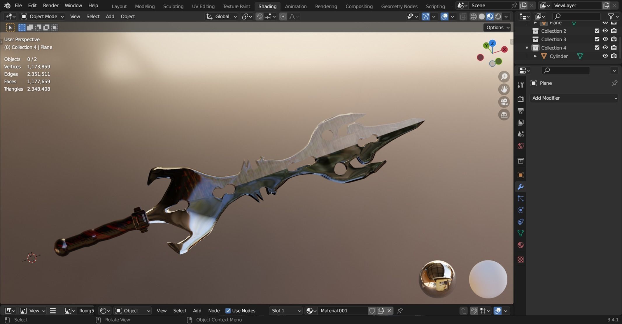 amazing sword 3D model_5