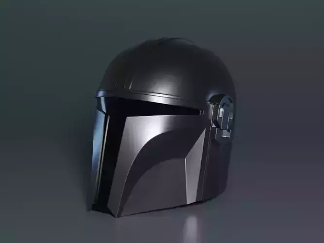 Mandolorian Helmet Din Djarin 3D print model