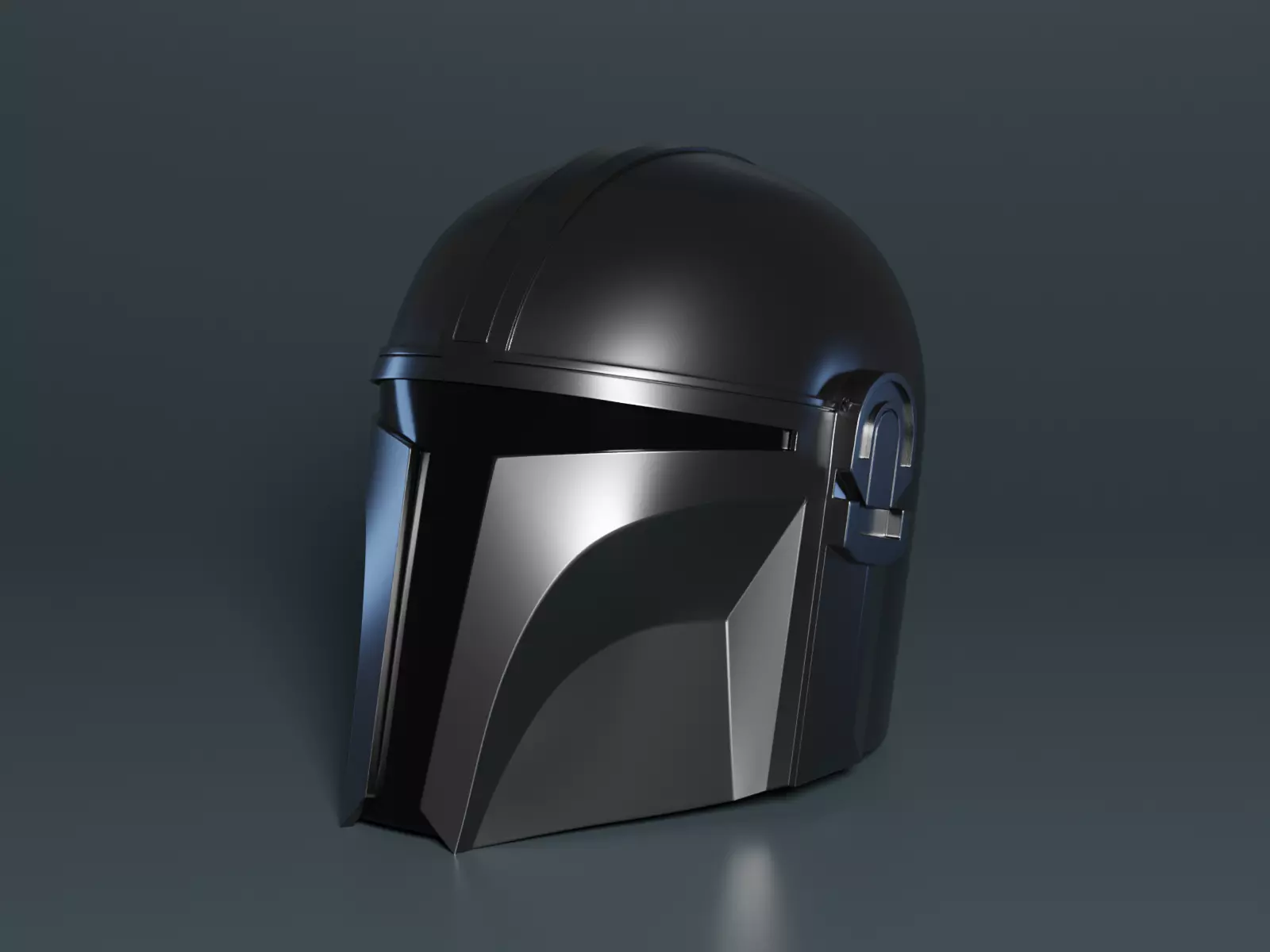 Mandolorian Helmet Din Djarin 3D print model_0