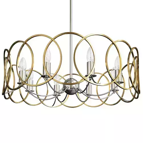 Jasira Chandelier Low-poly 3D model