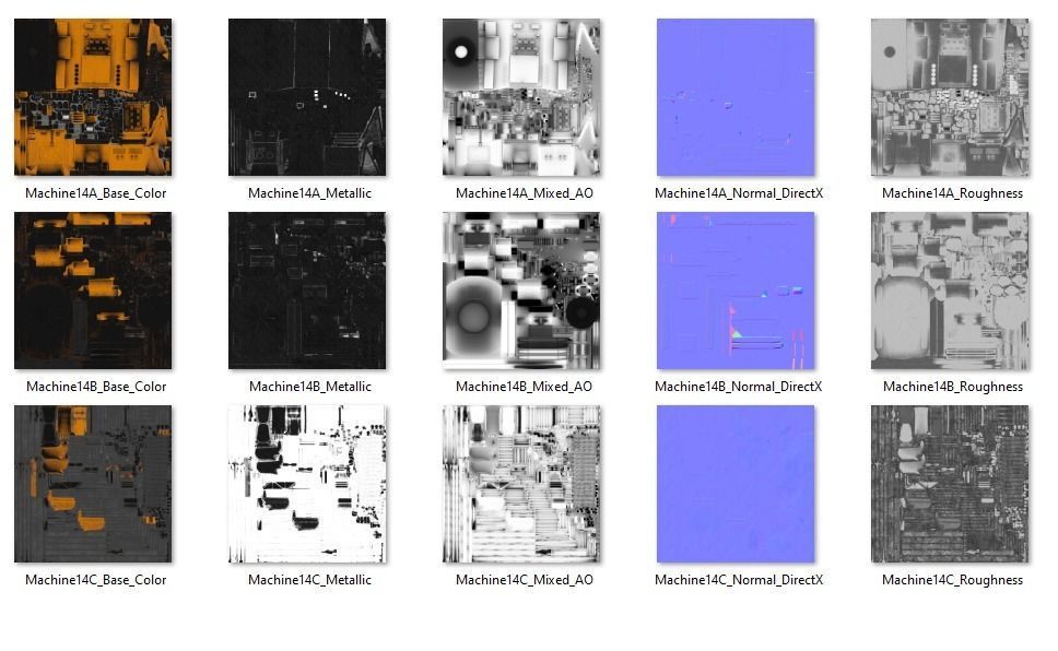 Old Industrial Vehicle Dragline Low-poly 3D model_12