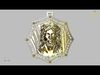 Pendant Jesus Octagonal 3D print model_1