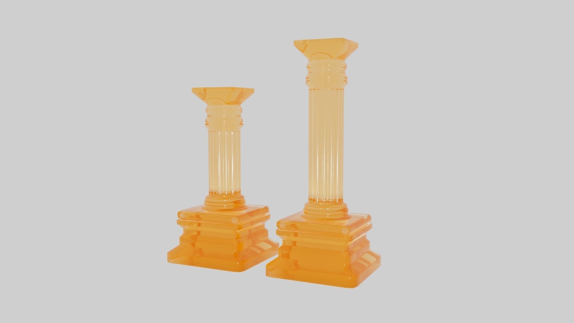 Decorative Column 3D Model Free 3D model_1