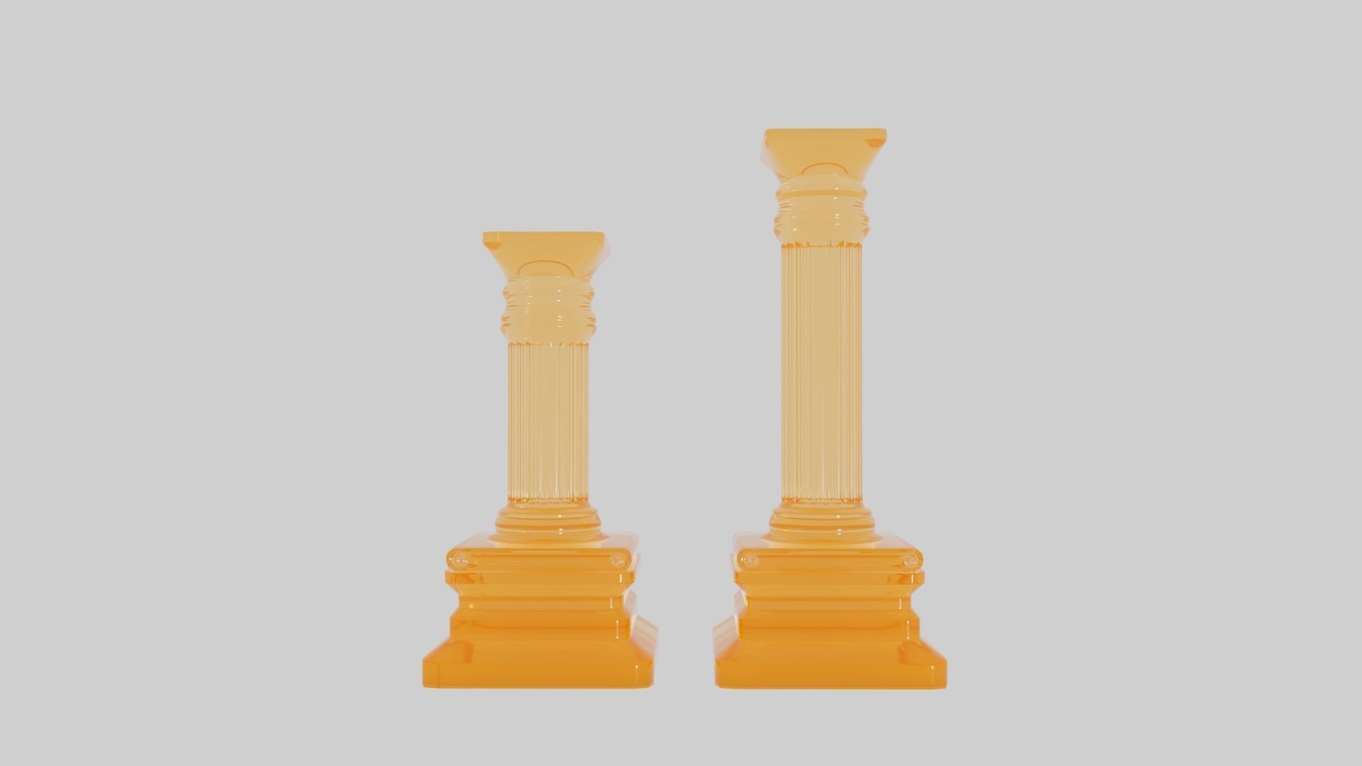 Decorative Column 3D Model Free 3D model_3