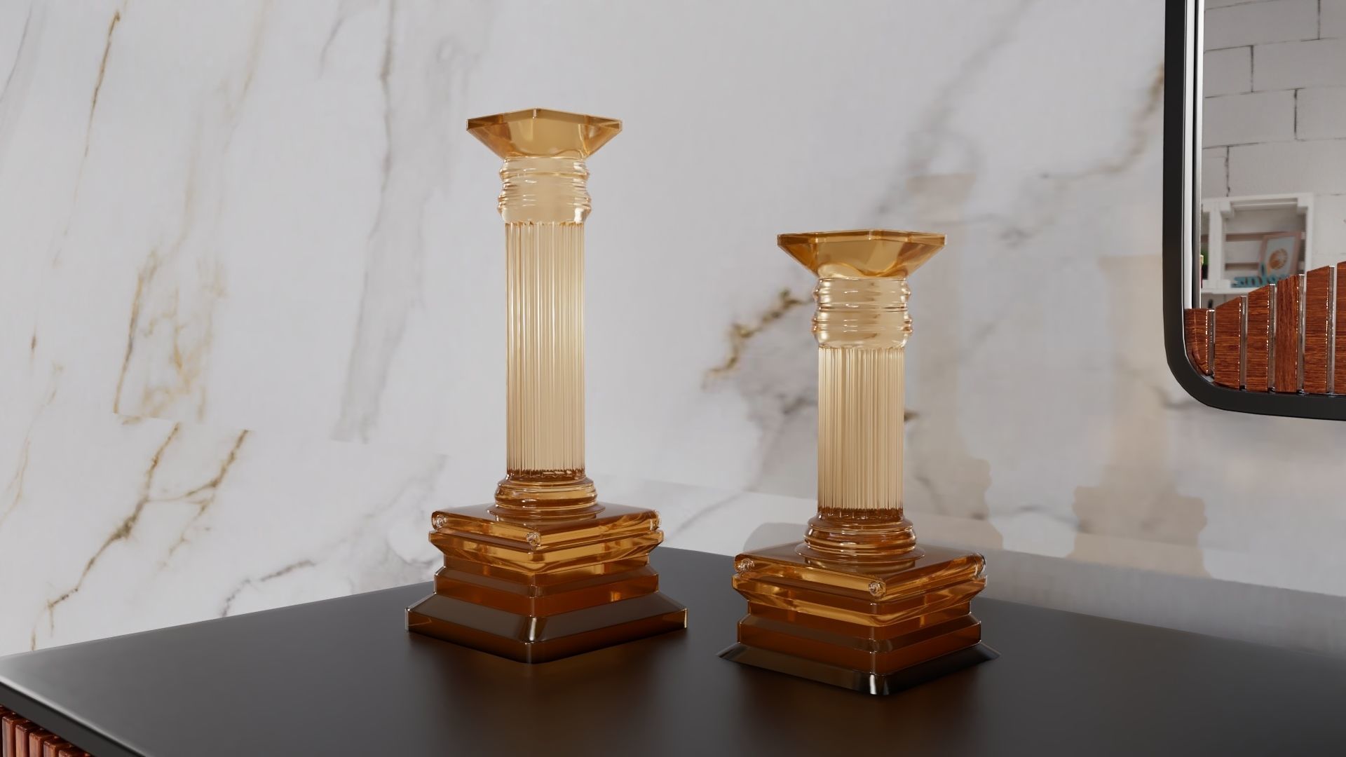 Decorative Column 3D Model Free 3D model_5