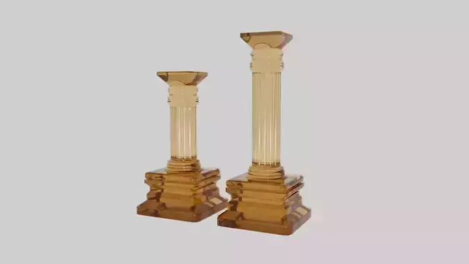 Decorative Column 3D Model Free 3D model