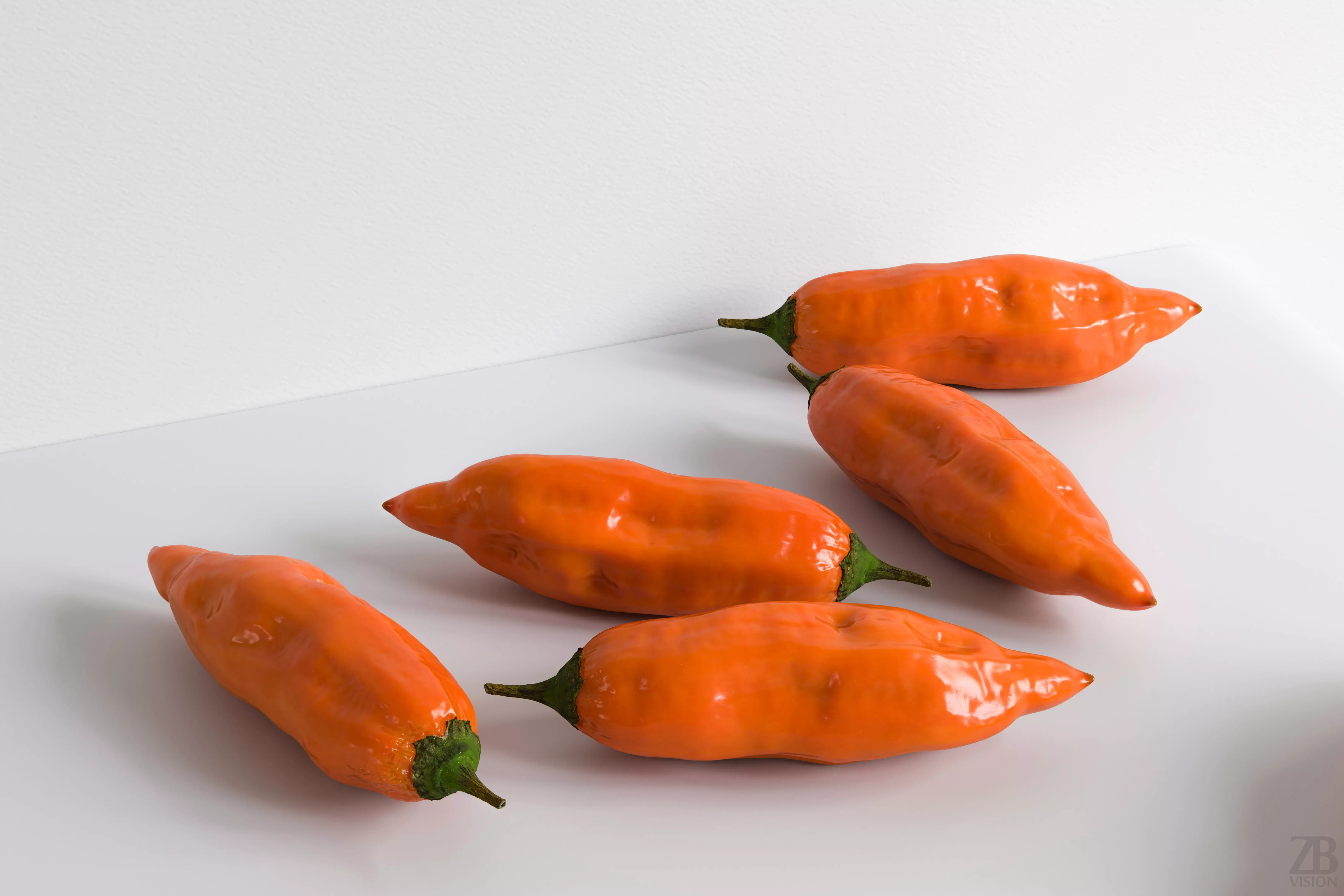 Aji Amarillo 3D model