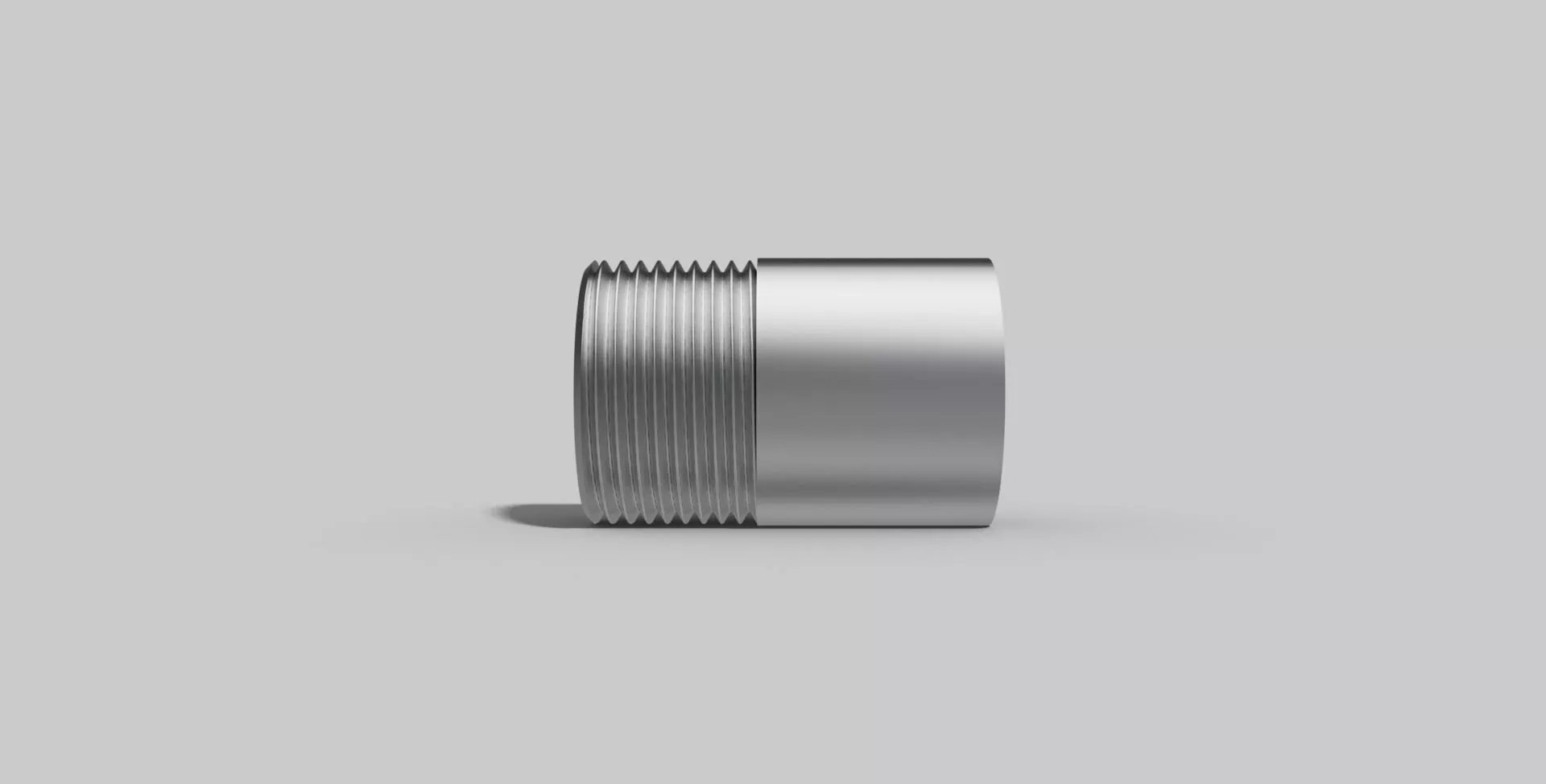 3-4 Inch BSP male - Welding - Autodesk Inventor 3D model