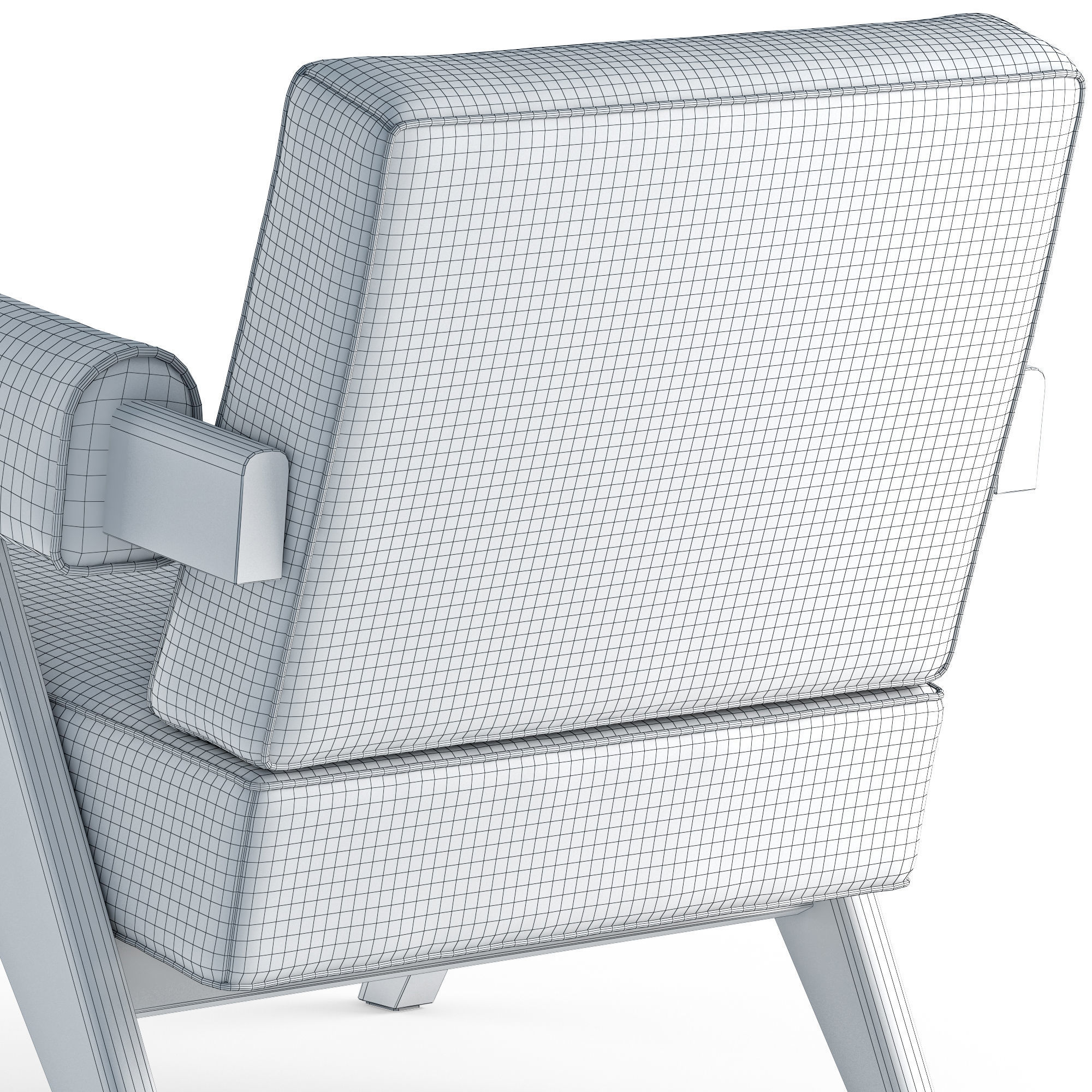 CAPITOL COMPLEX Armchair 3D model_10