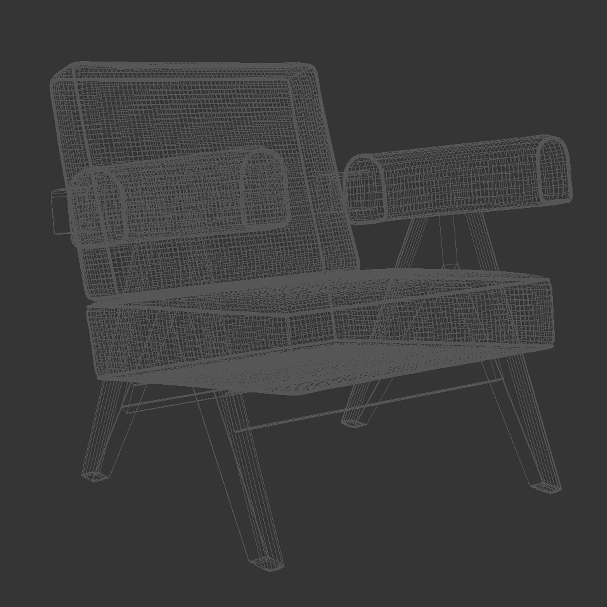 CAPITOL COMPLEX Armchair 3D model_13