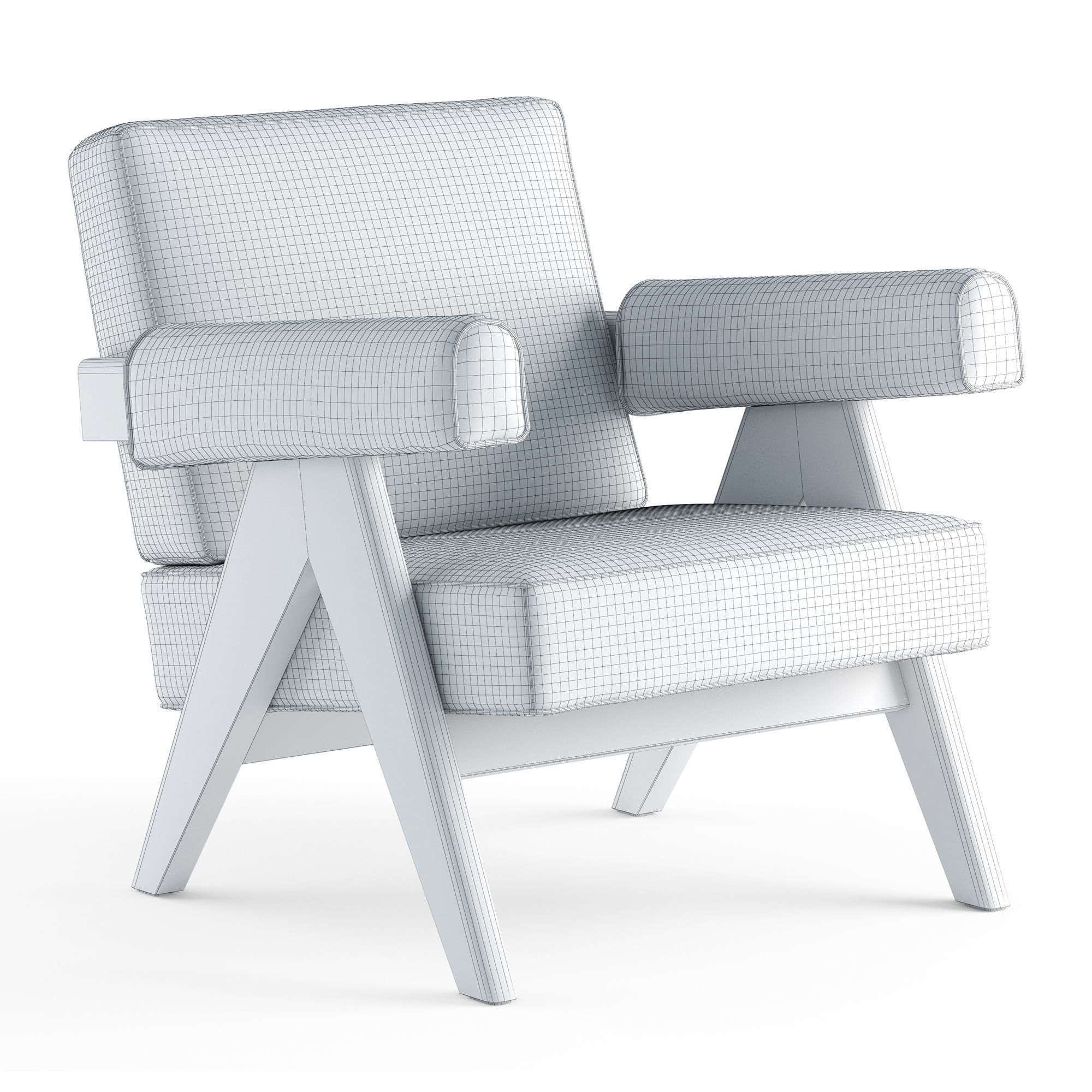 CAPITOL COMPLEX Armchair 3D model_6