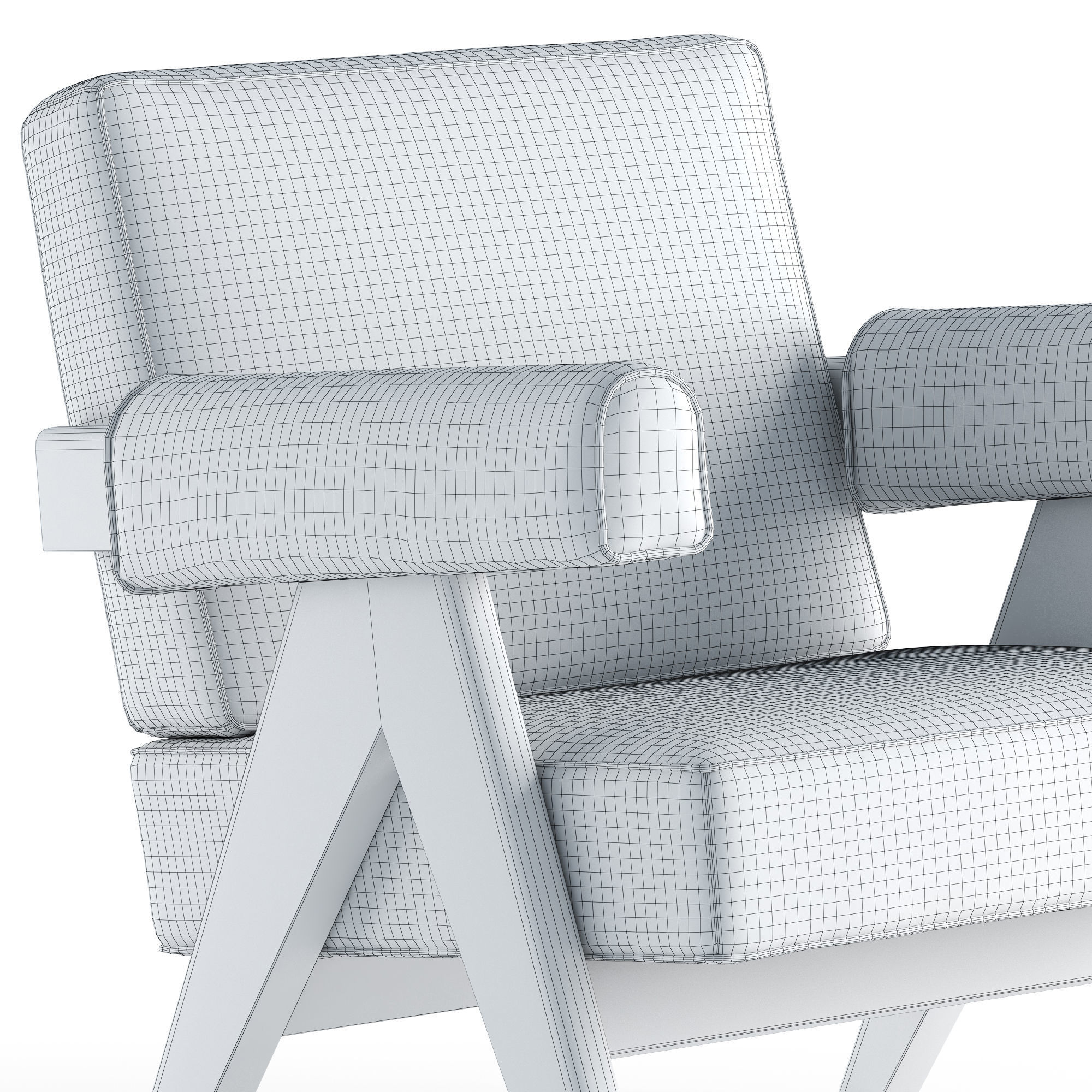 CAPITOL COMPLEX Armchair 3D model_8