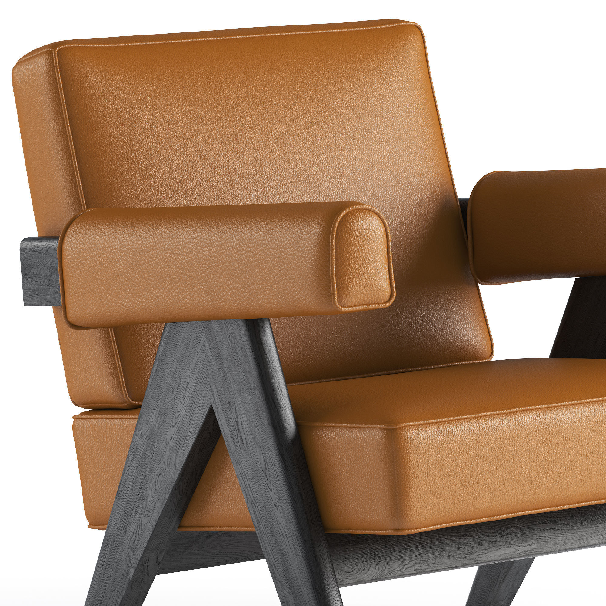 CAPITOL COMPLEX Armchair 3D model_2