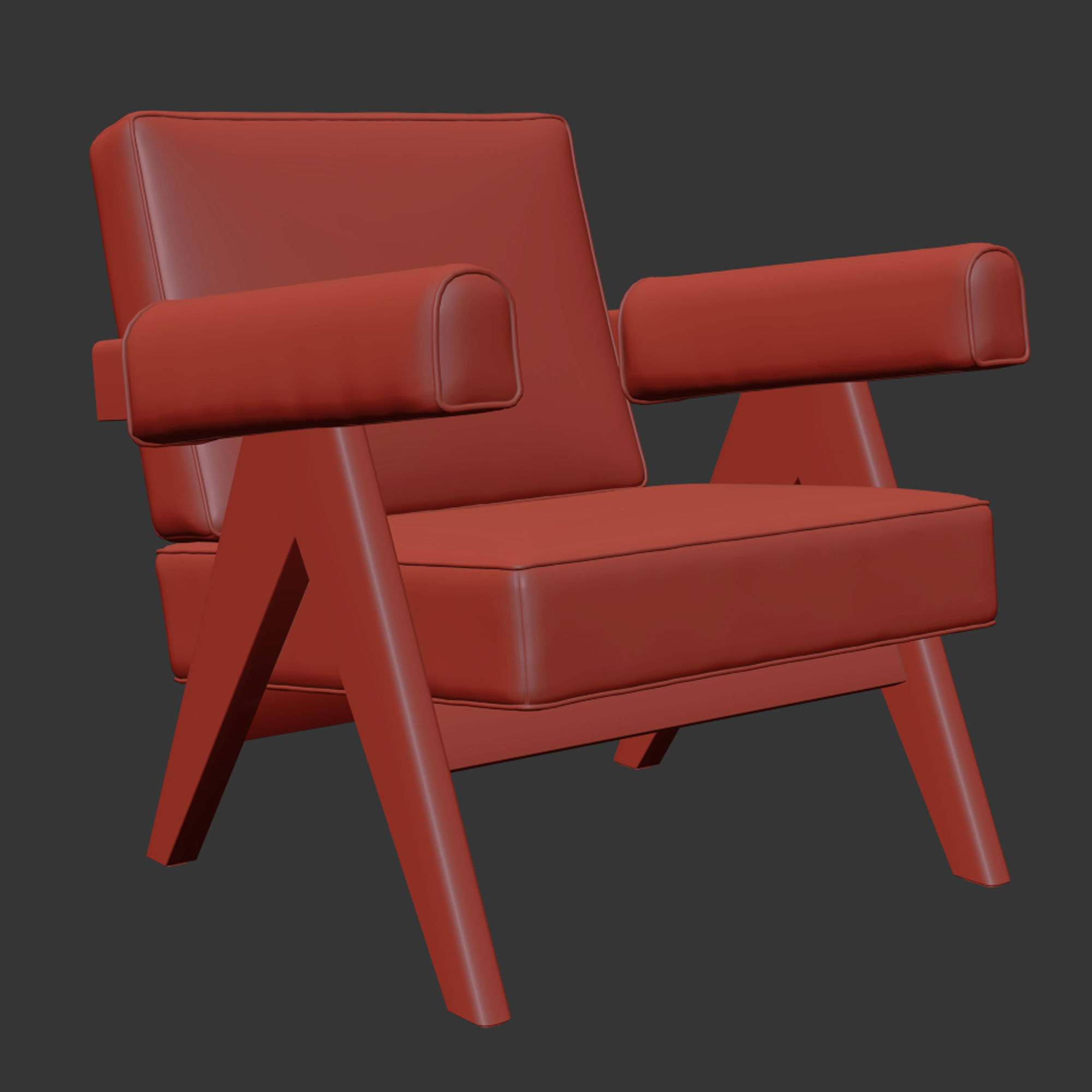 CAPITOL COMPLEX Armchair 3D model_15