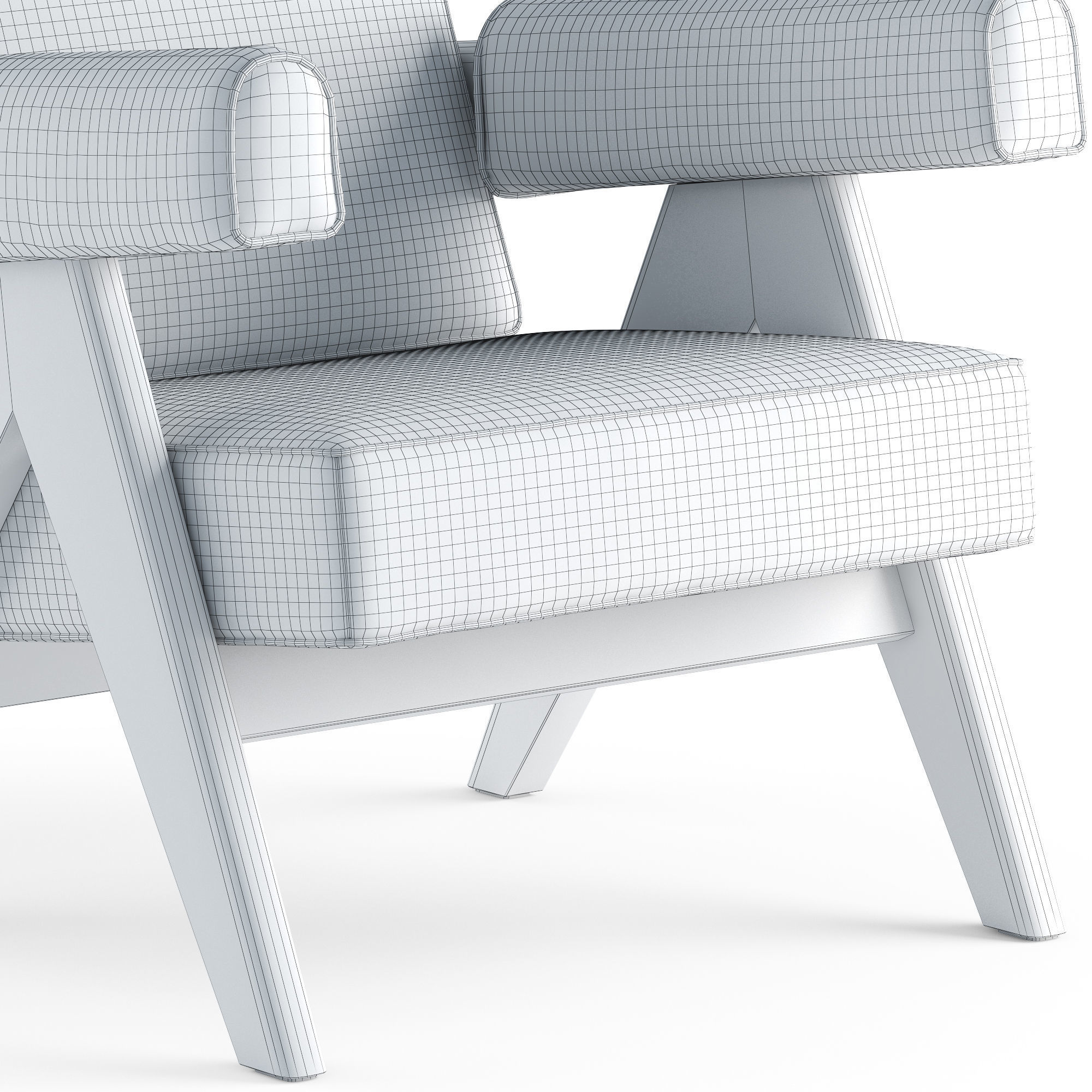 CAPITOL COMPLEX Armchair 3D model_9
