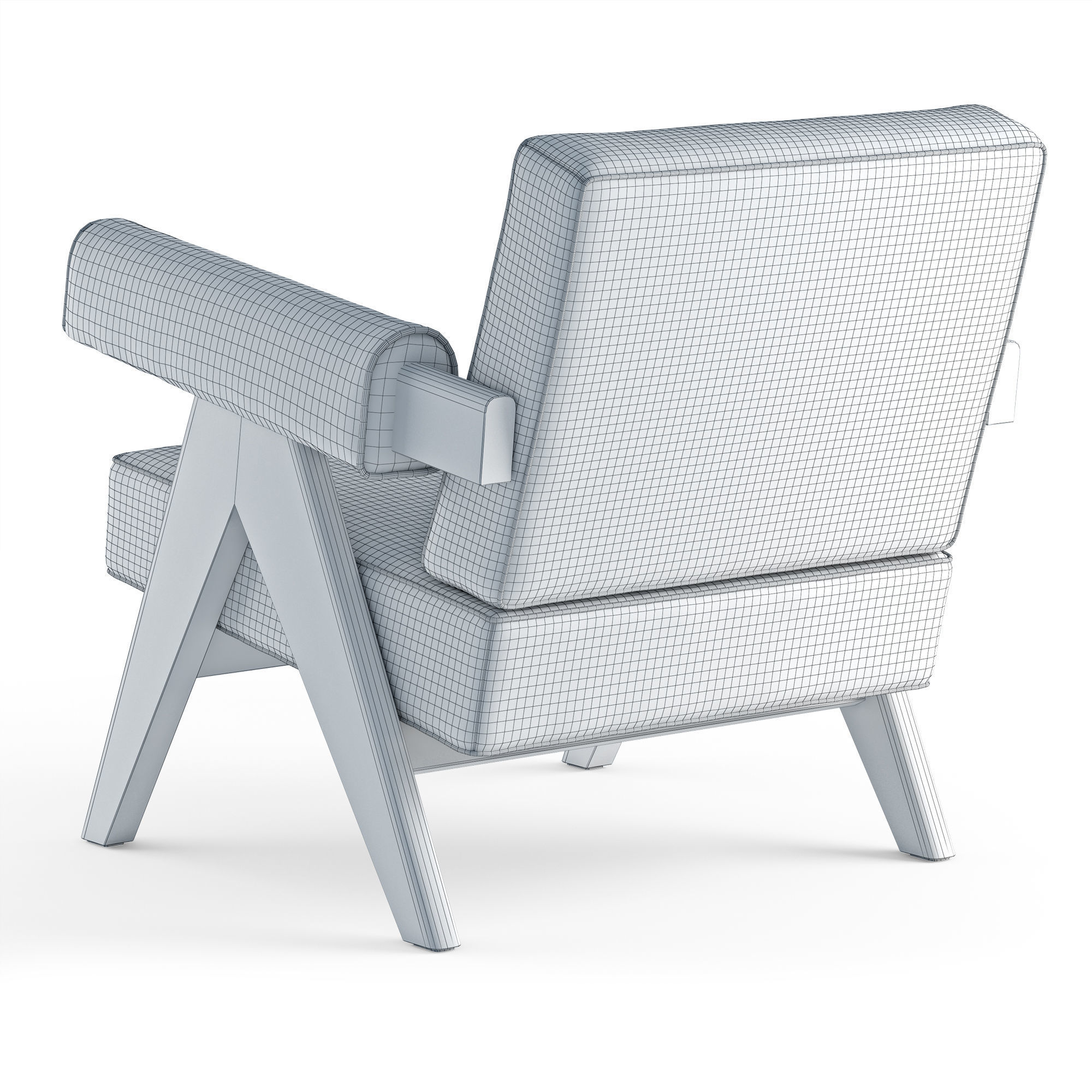 CAPITOL COMPLEX Armchair 3D model_7