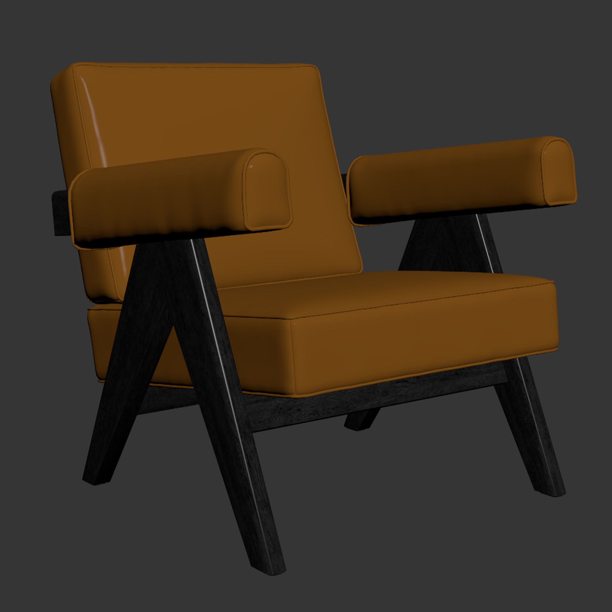 CAPITOL COMPLEX Armchair 3D model_12