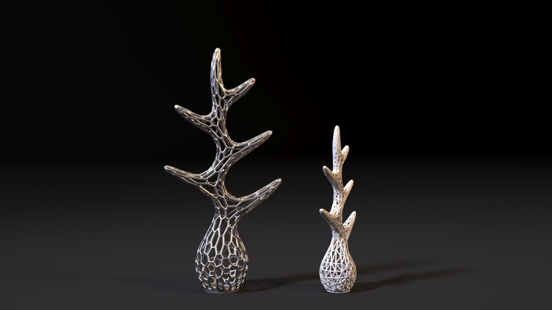 Wood stand 3D print model_8