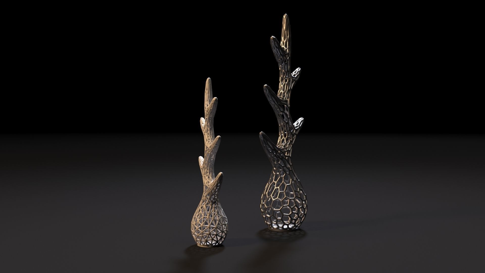 Wood stand 3D print model_3