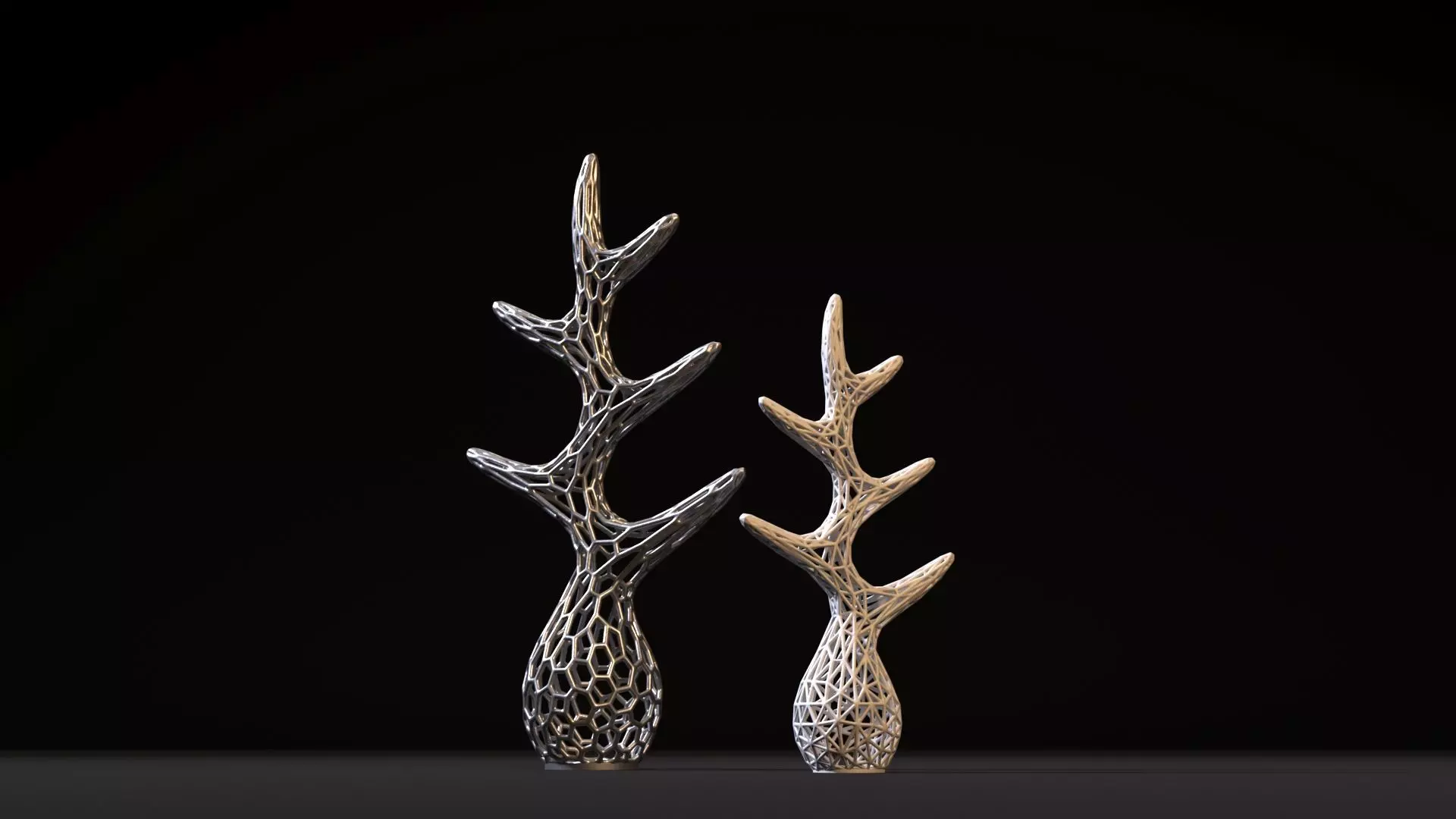 Wood stand 3D print model_0