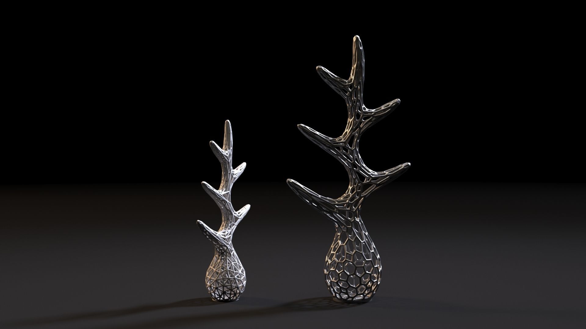 Wood stand 3D print model_4