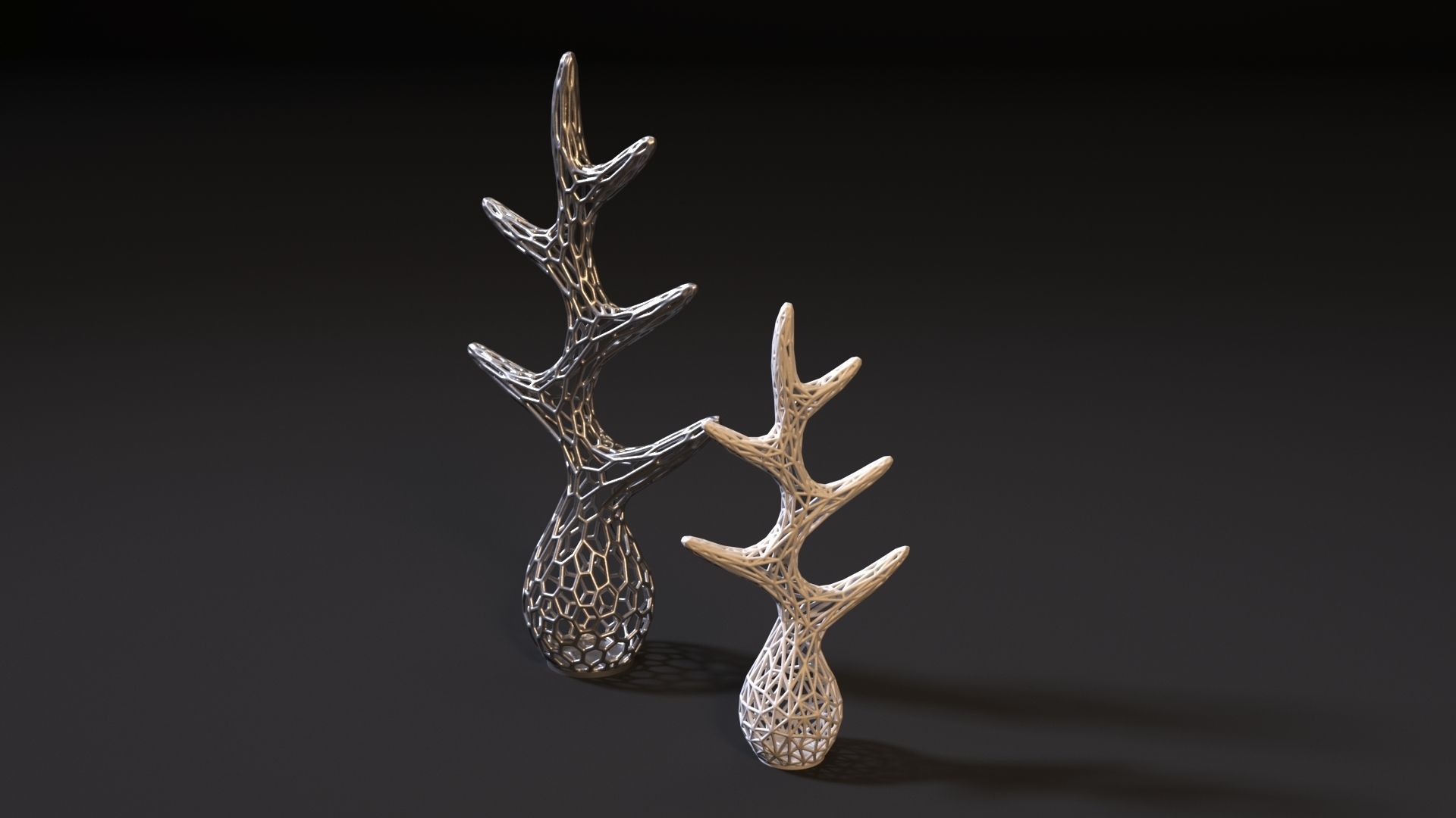 Wood stand 3D print model_1