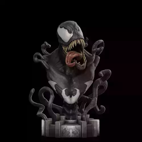 Venom Marvel 3D print model