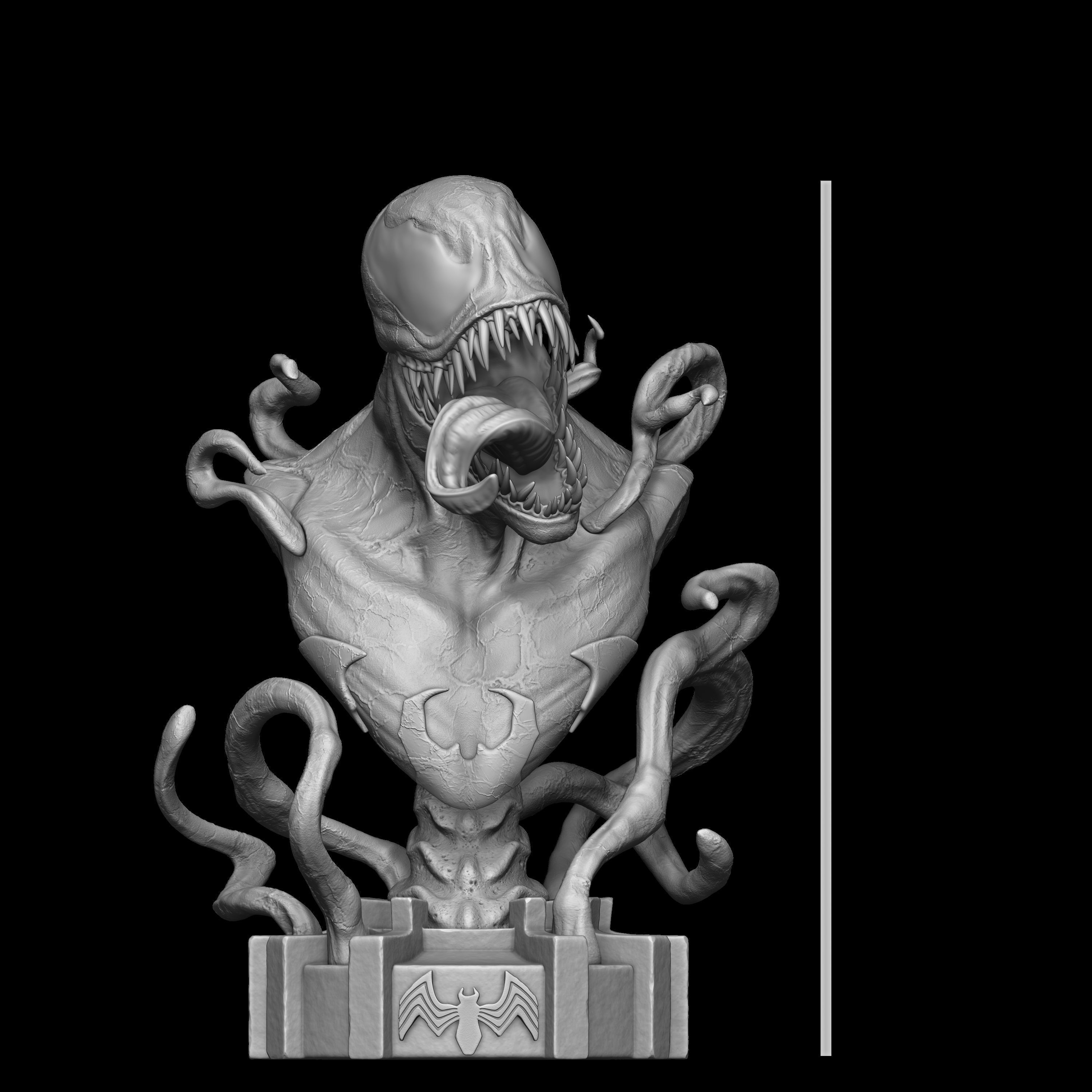 Venom Marvel 3D print model_7