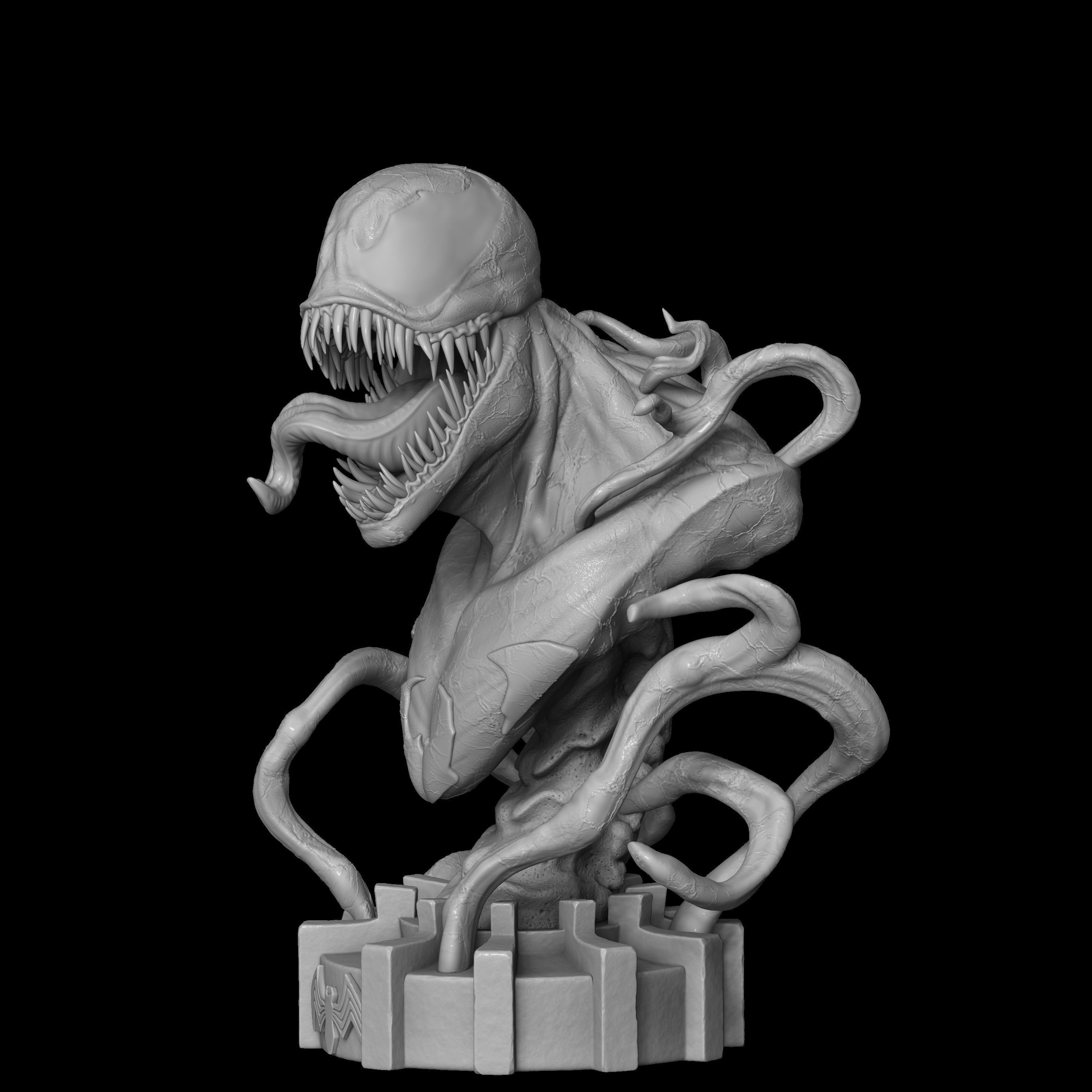 Venom Marvel 3D print model_12