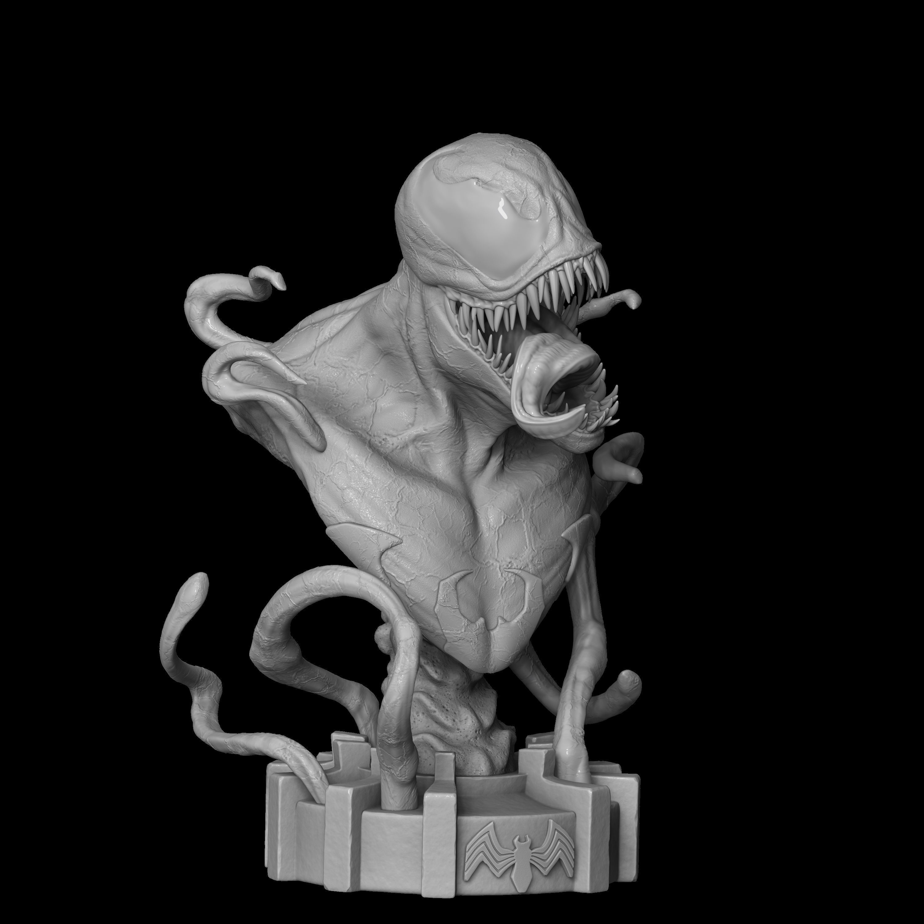 Venom Marvel 3D print model_9