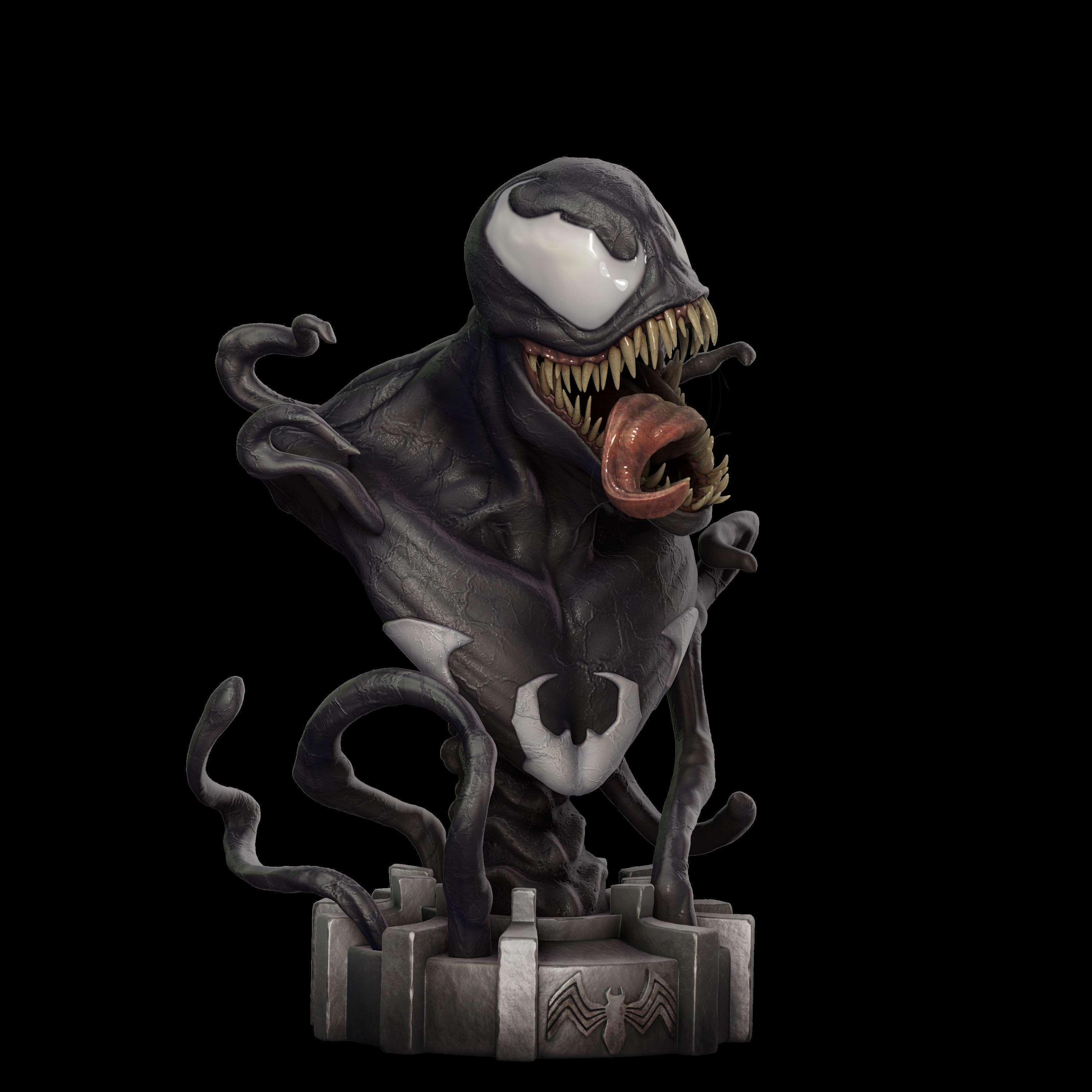 Venom Marvel 3D print model_5
