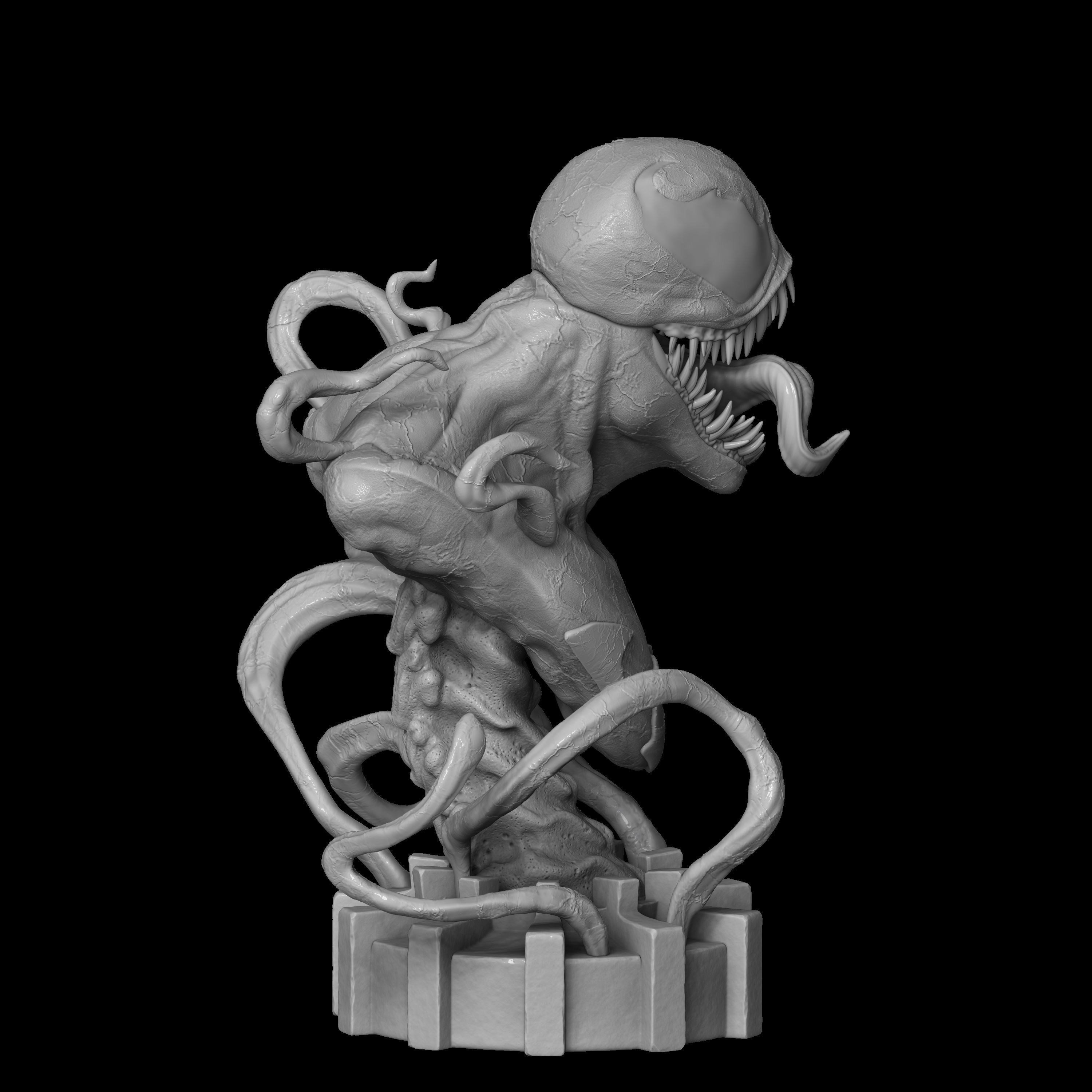 Venom Marvel 3D print model_10
