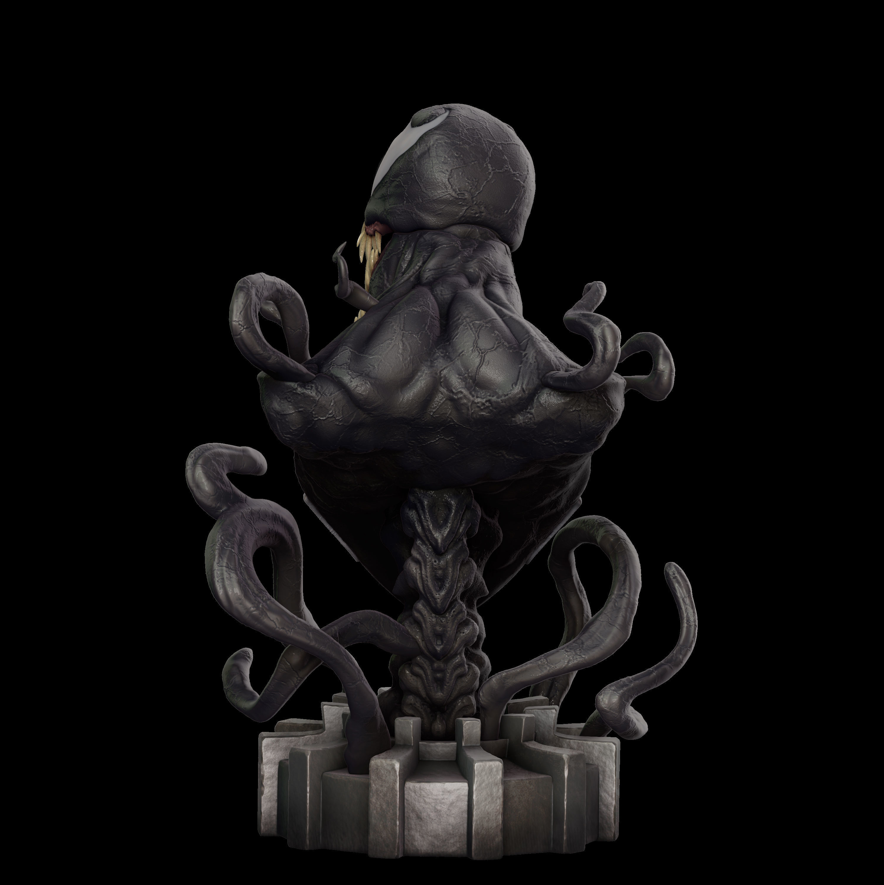Venom Marvel 3D print model_4