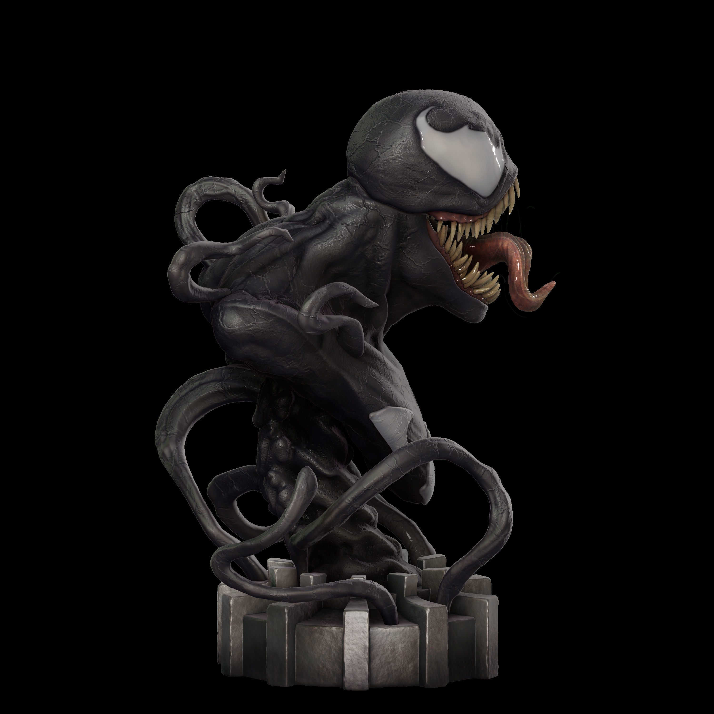 Venom Marvel 3D print model_6