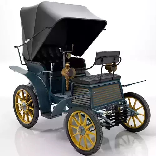 Fiat 3-5 HP 1899 3D model