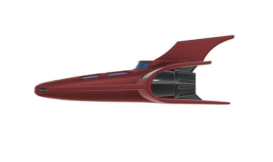 Getta robot Getter Eagle Getter Machine Ryoma Nagare 3D print model_2