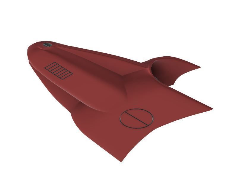 Getta robot Getter Eagle Getter Machine Ryoma Nagare 3D print model_1