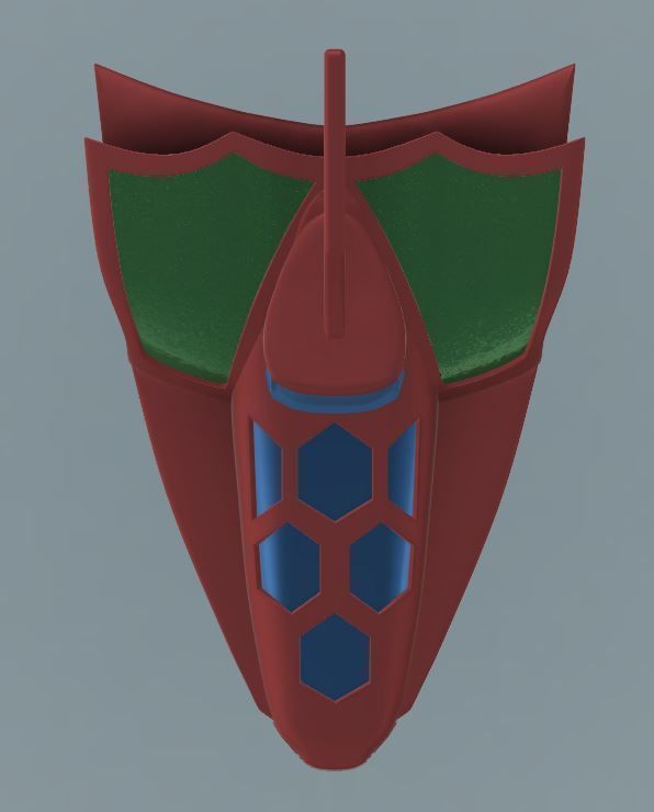 Getta robot Getter Eagle Getter Machine Ryoma Nagare 3D print model_6