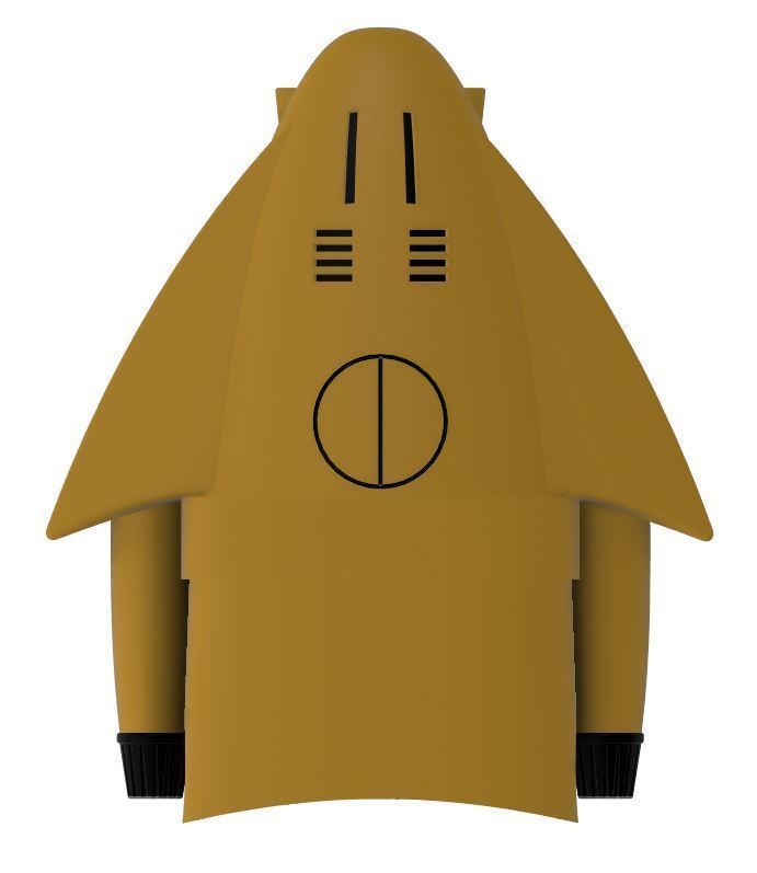 Getta robot Getter Bear Getter Machine Musashi 3D print model_6