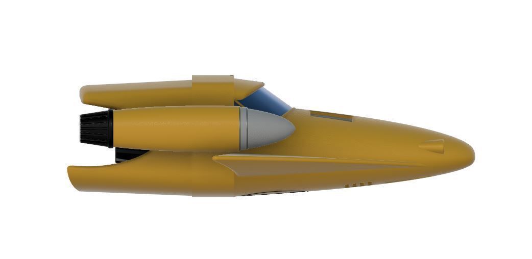 Getta robot Getter Bear Getter Machine Musashi 3D print model_3